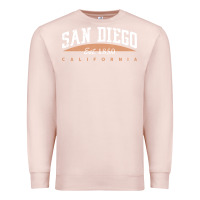 Pale Pink san diego california Premium Sweatshirt - linhVisuals