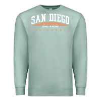 Seafoam san diego california Premium Sweatshirt - linhVisuals