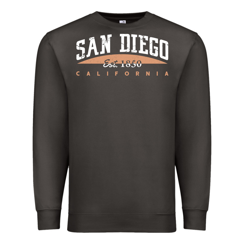 San Diego California Premium Sweatshirt by linhVisuals | Teevron