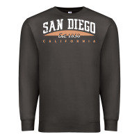 Smoke san diego california Premium Sweatshirt - linhVisuals