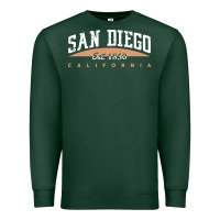 Sports Green san diego california Premium Sweatshirt - linhVisuals