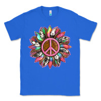 True Royal sunflower and tie dye with peace sign Classic Tee - Artiststas