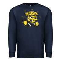 Navy wichita state shockers Premium Sweatshirt - linhVisuals
