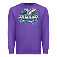 Purple wilmington sharks Premium Sweatshirt - linhVisuals