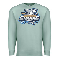 Seafoam wilmington sharks Premium Sweatshirt - linhVisuals