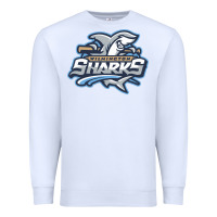 White wilmington sharks Premium Sweatshirt - linhVisuals