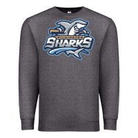 Charcoal Heather wilmington sharks Premium Sweatshirt - linhVisuals