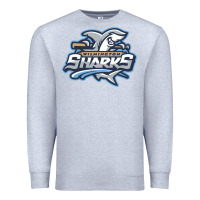 Heather Grey wilmington sharks Premium Sweatshirt - linhVisuals