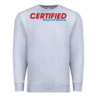 Heather Grey whack  off Premium Sweatshirt - linhVisuals