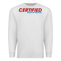 Oatmeal Heather whack  off Premium Sweatshirt - linhVisuals