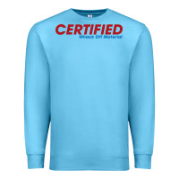 Ocean Blue whack  off Premium Sweatshirt - linhVisuals