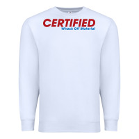 White whack  off Premium Sweatshirt - linhVisuals
