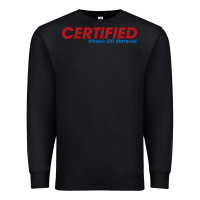 Black whack  off Premium Sweatshirt - linhVisuals
