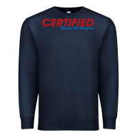 Navy whack  off Premium Sweatshirt - linhVisuals