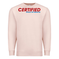 Pale Pink whack  off Premium Sweatshirt - linhVisuals