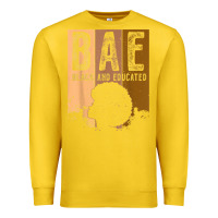 Lemon black history month bae black and educated melanin women t shirt Premium Sweatshirt - linhVisuals