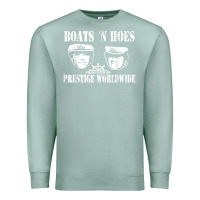 Seafoam boats n hoes funny meme t shirt Premium Sweatshirt - linhVisuals