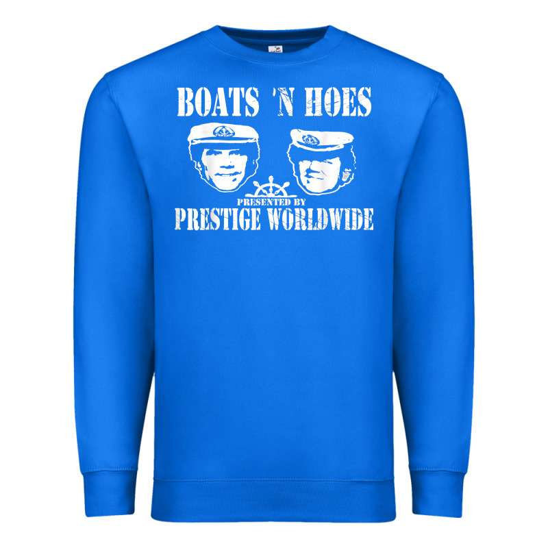 Boats N Hoes Funny Meme T Shirt Premium Sweatshirt by linhVisuals | Teevron