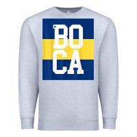 Heather Grey boca juniors la boca t shirt Premium Sweatshirt - linhVisuals