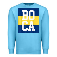 Ocean Blue boca juniors la boca t shirt Premium Sweatshirt - linhVisuals