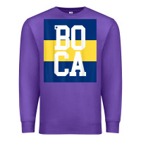 Purple boca juniors la boca t shirt Premium Sweatshirt - linhVisuals