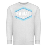 Oatmeal Heather hawaii the aloha state   aloha hawaiian from the islands!! t shirt Premium Sweatshirt - linhVisuals