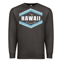 Smoke hawaii the aloha state   aloha hawaiian from the islands!! t shirt Premium Sweatshirt - linhVisuals