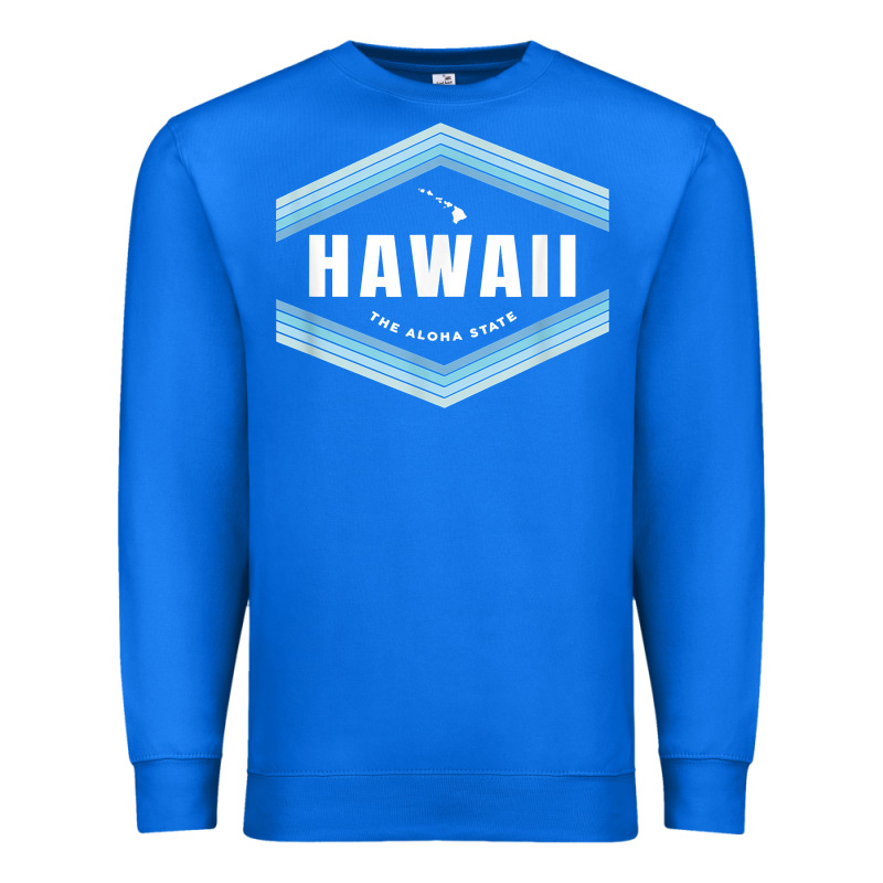 Hawaii The Aloha State   Aloha Hawaiian From The Islands!! T Shirt Premium Sweatshirt by linhVisuals | Teevron