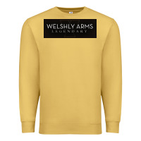 Antique Gold welshly arms 005 Premium Sweatshirt - linhVisuals