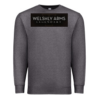 Charcoal Heather welshly arms 005 Premium Sweatshirt - linhVisuals