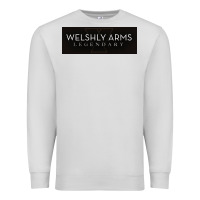 Dove Grey welshly arms 005 Premium Sweatshirt - linhVisuals