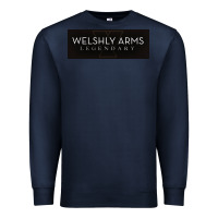 Navy welshly arms 005 Premium Sweatshirt - linhVisuals