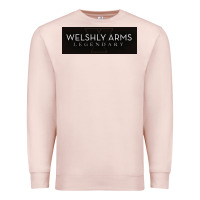 Pale Pink welshly arms 005 Premium Sweatshirt - linhVisuals