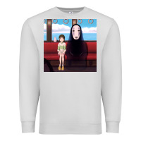 Dove Grey spirited away (3) Premium Sweatshirt - linhVisuals