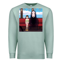 Seafoam spirited away (3) Premium Sweatshirt - linhVisuals