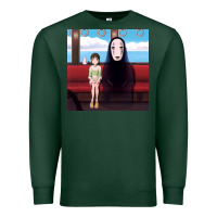 Sports Green spirited away (3) Premium Sweatshirt - linhVisuals