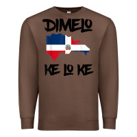 Chestnut dimelo ke lo ke dominican republic shirt for men woman kids t shirt Premium Sweatshirt - linhVisuals