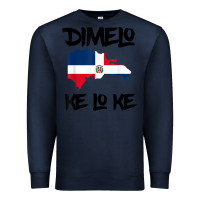 Navy dimelo ke lo ke dominican republic shirt for men woman kids t shirt Premium Sweatshirt - linhVisuals