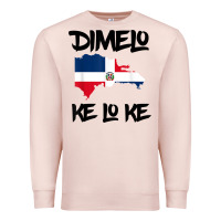 Pale Pink dimelo ke lo ke dominican republic shirt for men woman kids t shirt Premium Sweatshirt - linhVisuals