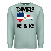 Seafoam dimelo ke lo ke dominican republic shirt for men woman kids t shirt Premium Sweatshirt - linhVisuals