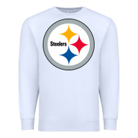 White pittsburgh SPORT Premium Sweatshirt - linhVisuals