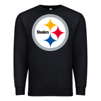 Black pittsburgh SPORT Premium Sweatshirt - linhVisuals