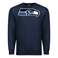 Navy seattle sports Premium Sweatshirt - linhVisuals
