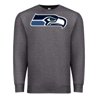 Charcoal Heather seattle sports Premium Sweatshirt - linhVisuals