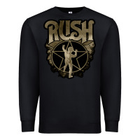 Black Rush grey Premium Sweatshirt - linhVisuals