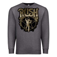 Charcoal Heather Rush grey Premium Sweatshirt - linhVisuals