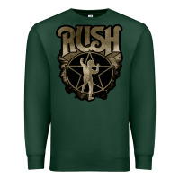 Sports Green Rush grey Premium Sweatshirt - linhVisuals