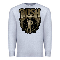 Heather Grey Rush grey Premium Sweatshirt - linhVisuals