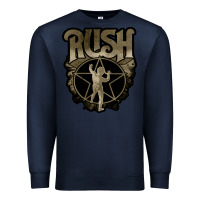 Navy Rush grey Premium Sweatshirt - linhVisuals