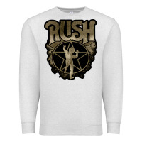 Oatmeal Heather Rush grey Premium Sweatshirt - linhVisuals